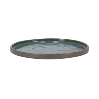 Dessertbord d21 cm basalt oceaangroen