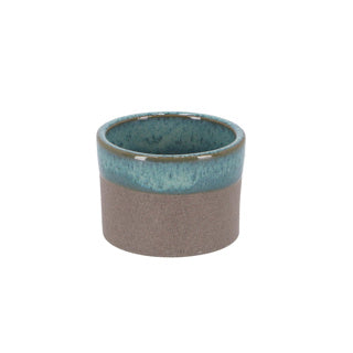 Aperopotje d5,8xh4 cm basalt oceaangroen