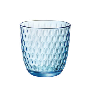 Glazen gleuf 29 cl blauw bormioli rocco