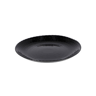 Dessertbord d19 cm pampille zwart | 6 stuks