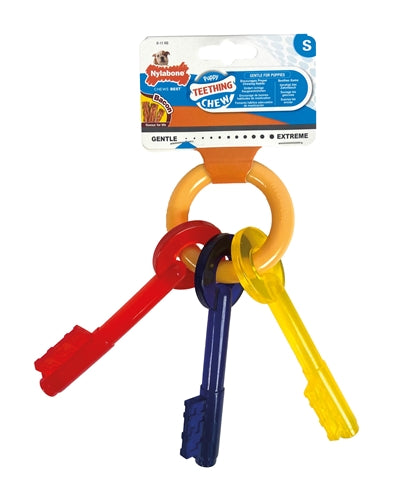 Nylabone puppy kauwbijtsleutels baconsmaak