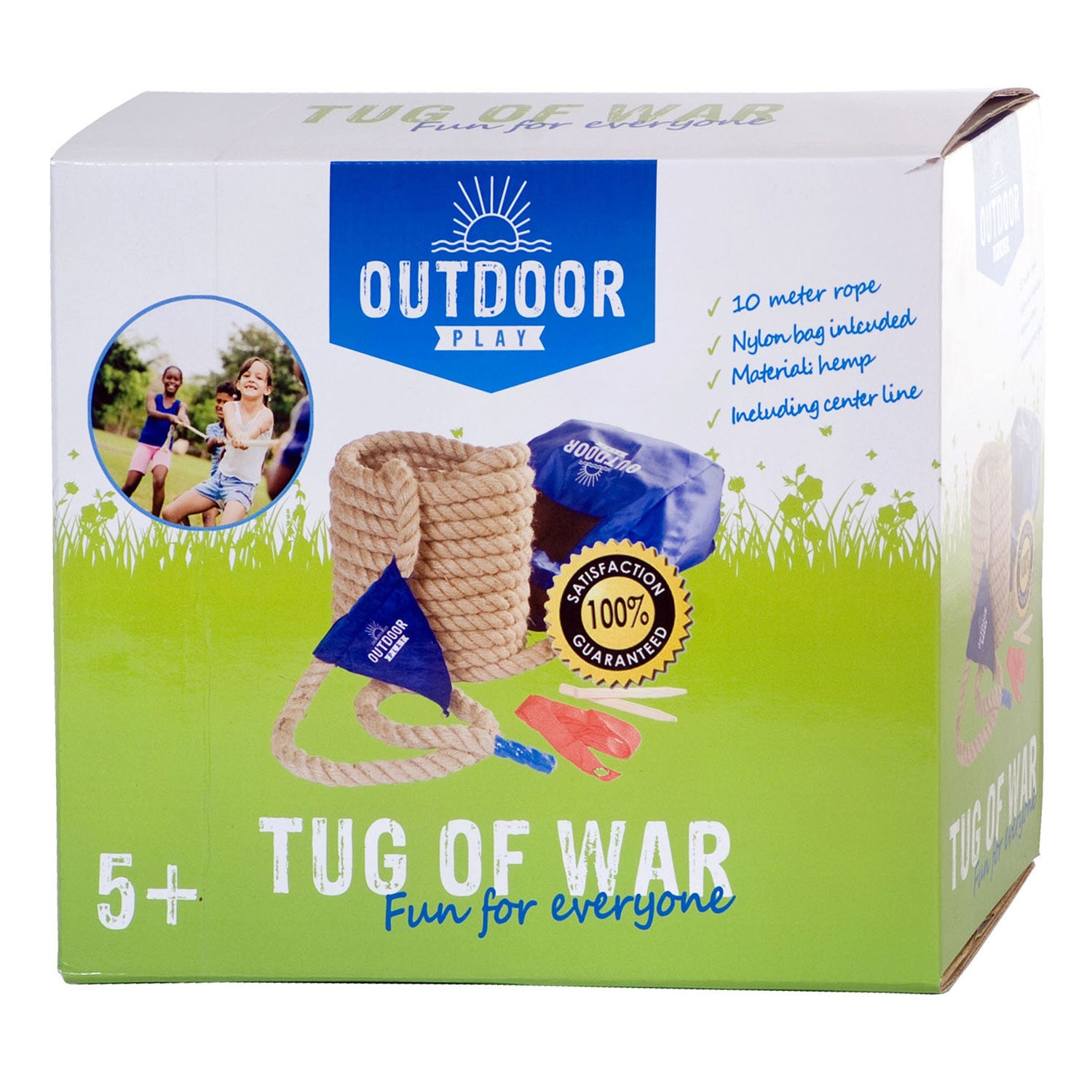 Buitenspeel touwtrekken 10 m