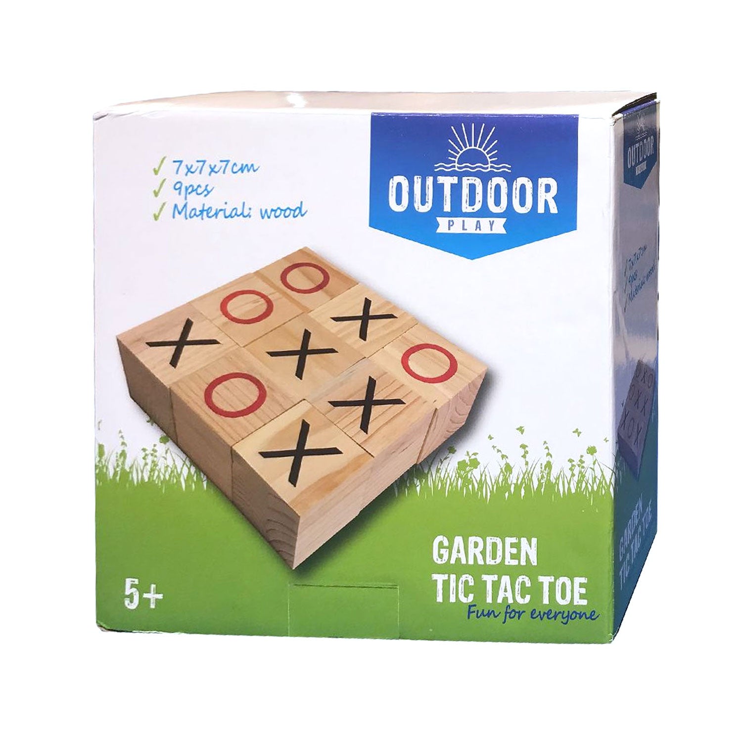 Buitenspeel houten boter, kaas en eieren