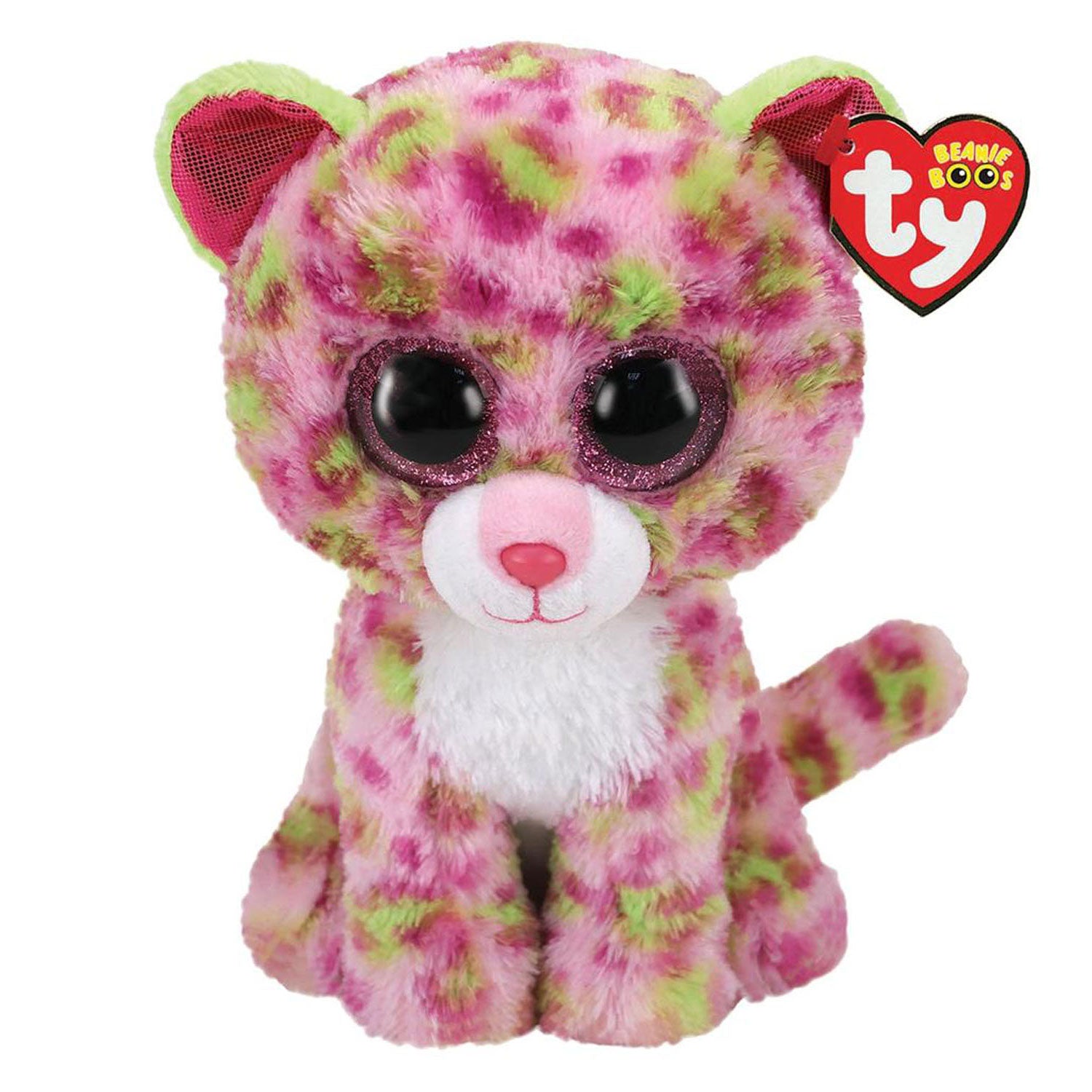 Ty Beanie Buddy Lainey Luipaard, 24 cm