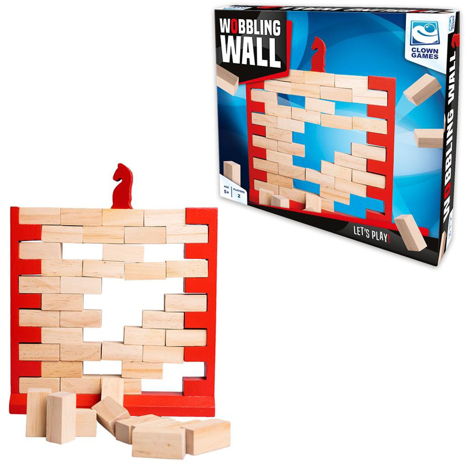 Clown Games Wiebelende Muur
