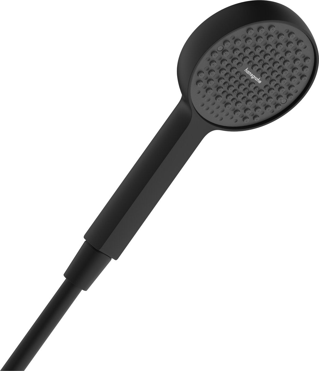 Hansgrohe activera s - handdouche - ecosmart+ waterbesparend - 95mm maat - 1 straalfunctie - mat zwart