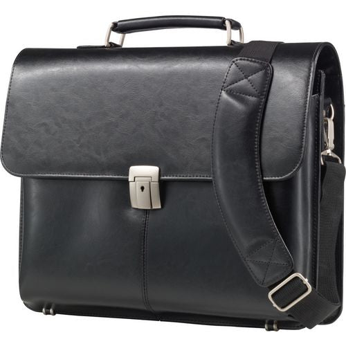 Laptopschoudertas alassio faenza zwart