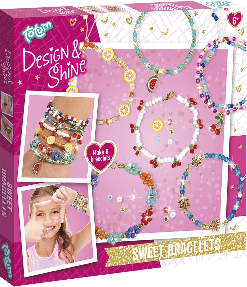 Totum design glans lieve armbanden maken