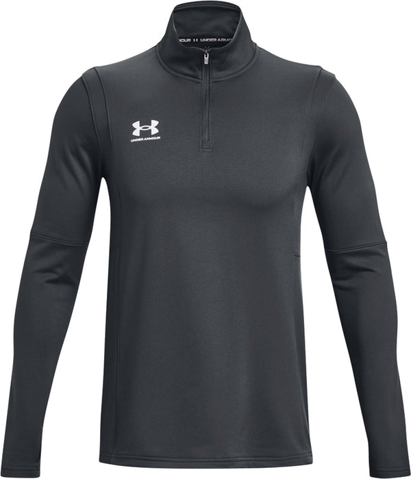 Under armour ua m's ch. midlayer heren sportshirt - grijs l