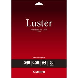 Fotopapier canon pro luster canon lu-101 a4 wit 20 vel