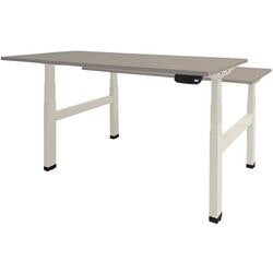 Zit-sta-bureau schaffenburg dextro plus duo t-voet grijs