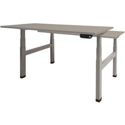 Zit- sta bureau schaffenburg dextro plus duo t-voet grijs