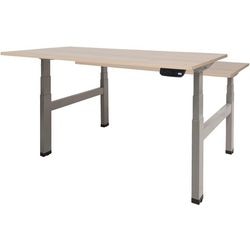 Zit- sta bureau schaffenburg dextro plus duo t-voet lindberg oak