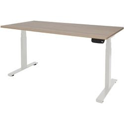 Zit- sta bureau schaffenburg dextro basic t-voet havana cherry