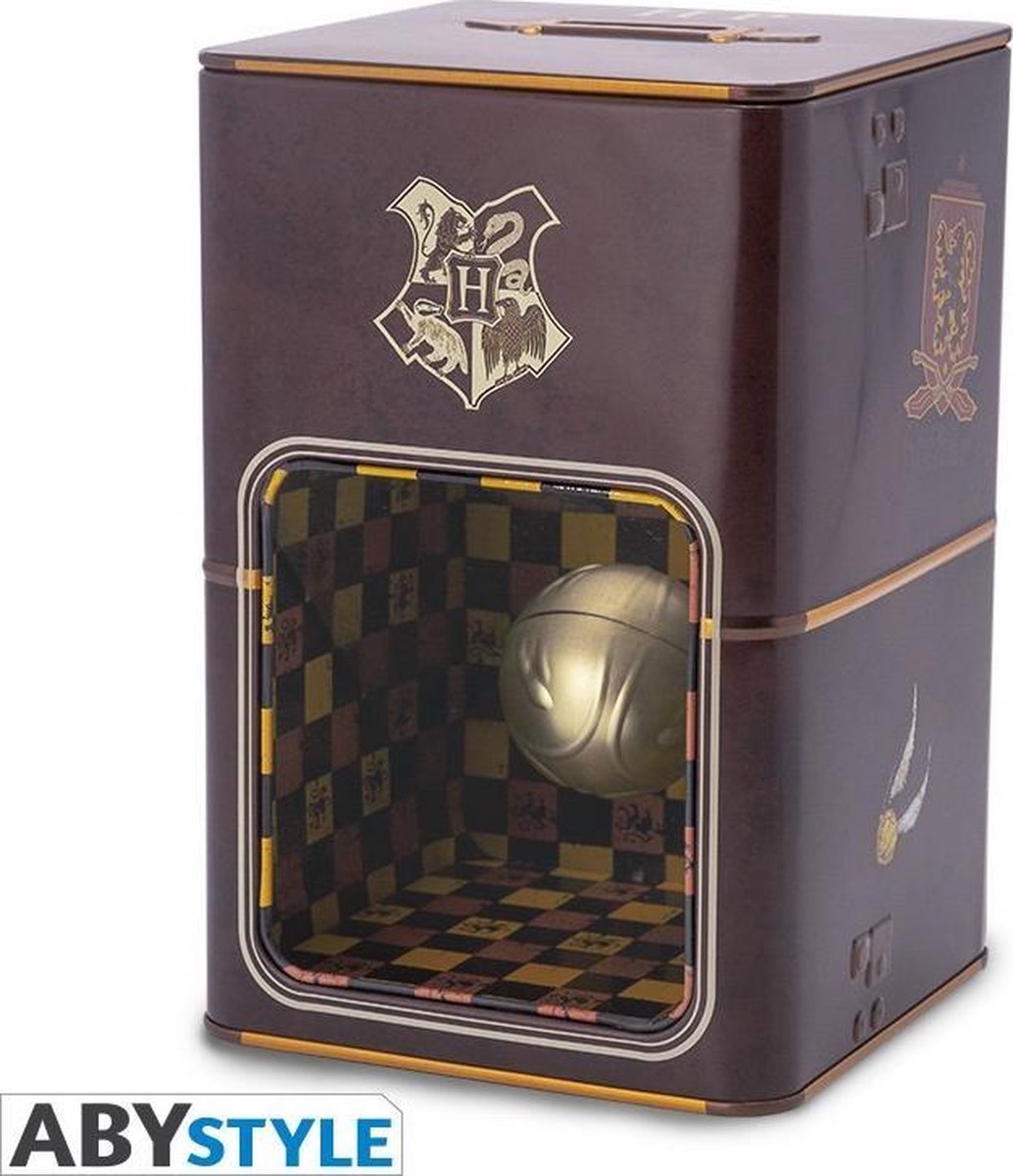 Harry potter golden snitch unisex spaarpot - bruin - standard