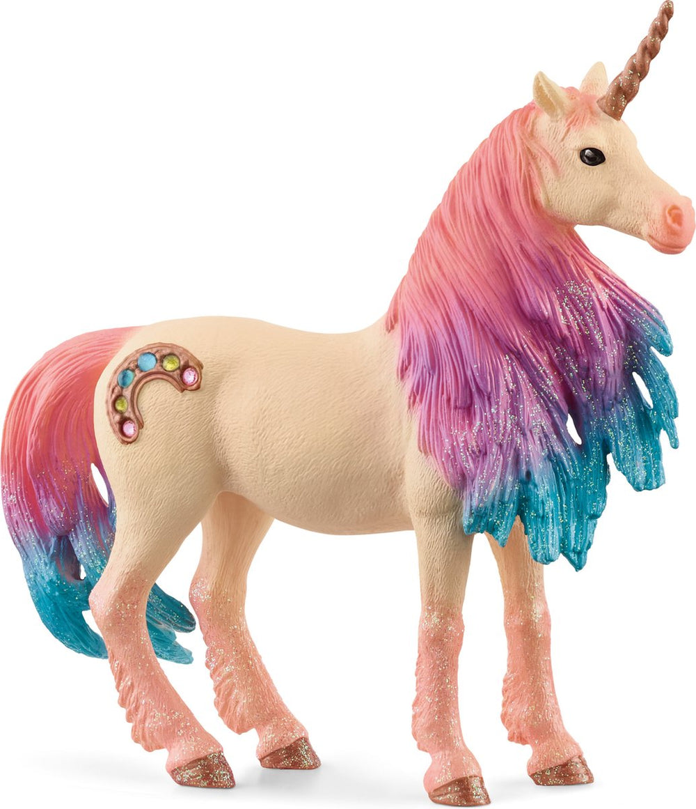 Schleich bayala speelfiguur - marshmallow eenhoornmerrie - fantasie kinderspeelgoed - 5 tot 12 jaar - 70723