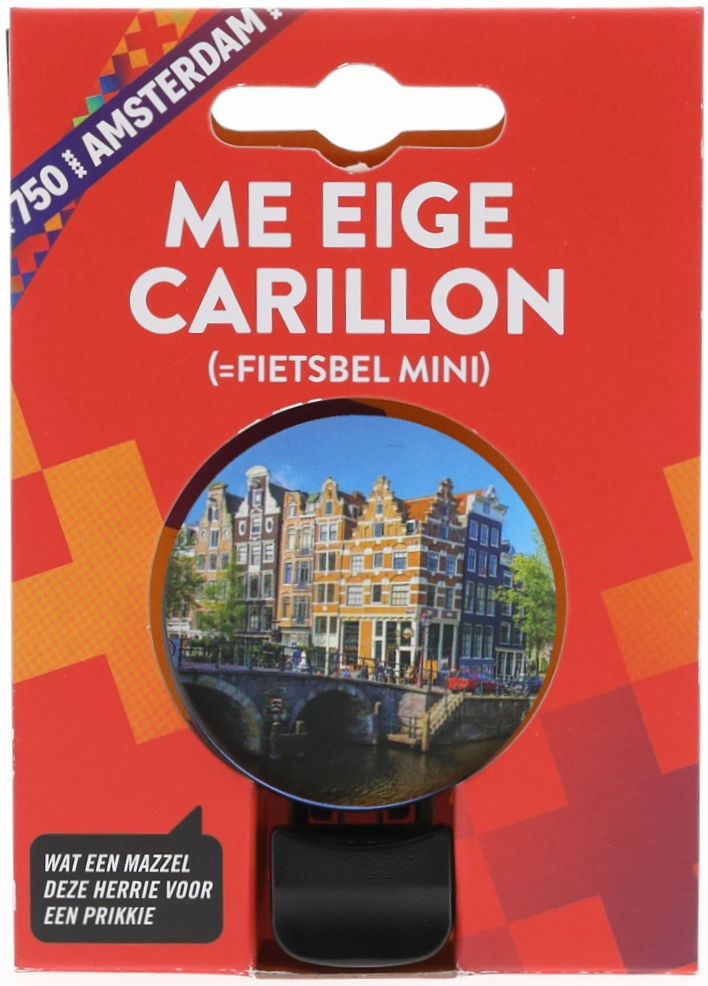 Busch muller fietsbel mirage - amsterdam 750 - gracht in mokum