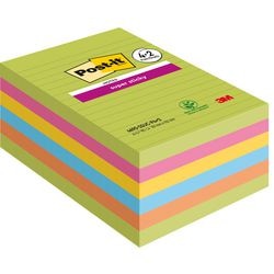 Super sticky notes post-it 4690-ssuc-p4+2 90 vellen assortiment