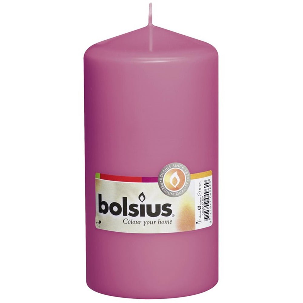Bolsius stompkaars 150 78 fuchsia