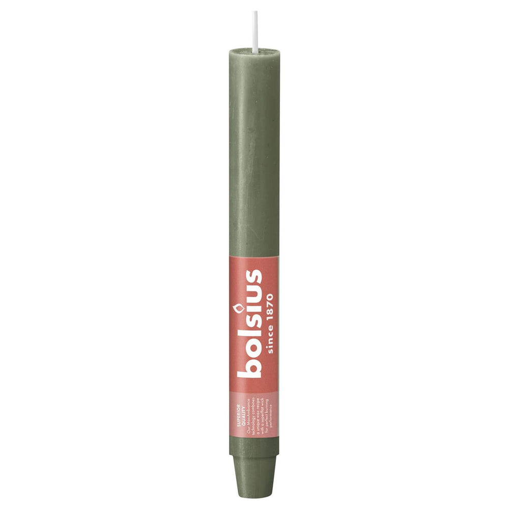 Bolsius tafelkaarsxl 230 30 rustiek fris olijf
