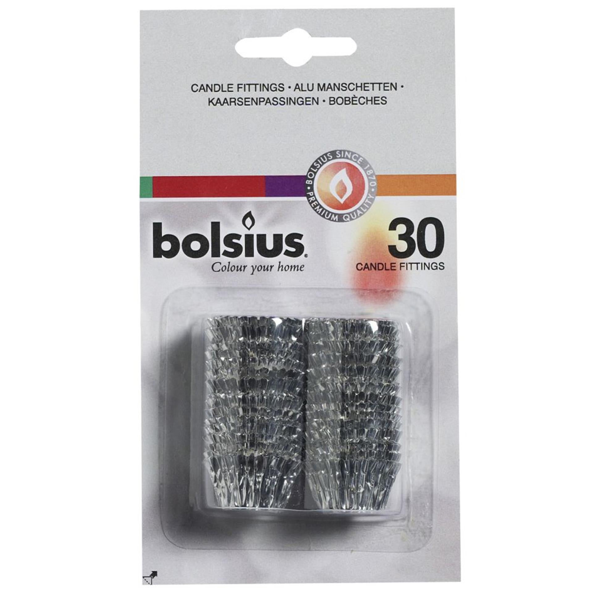 Bolsius kaarsenpassingen 30 stuks