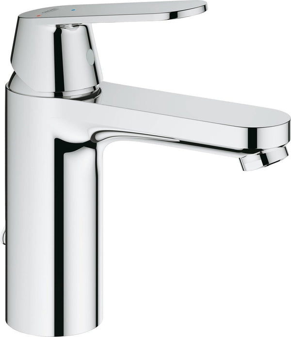 Grohe eurosmart cosmopolitan wastafelkraan - medium uitloop - met trekwaste - chroom - waterbesparend