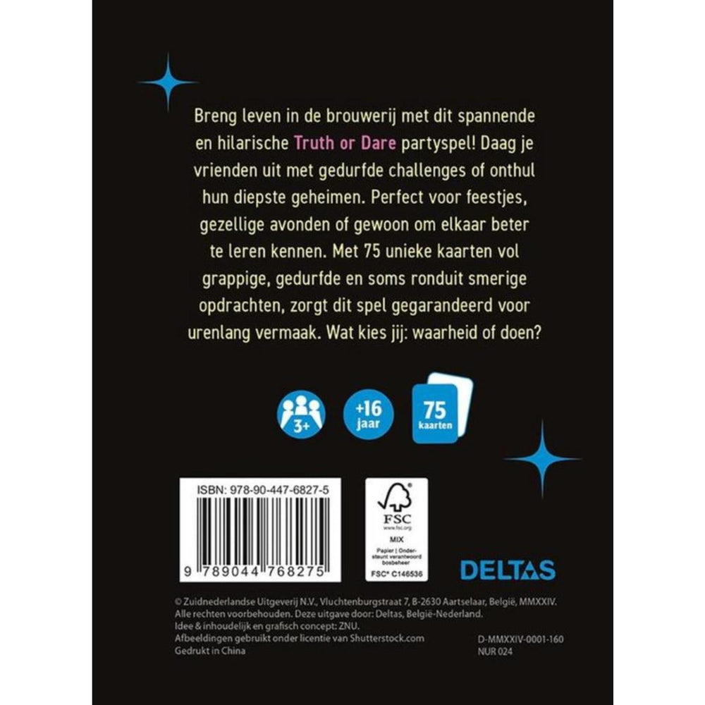 Deltas truth or dare - partyspel