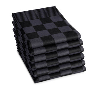 Ddddd theedoek barbecue 65x65 antraciet