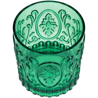 Tumbler acryl groen 8,9x8,9x9,5cm