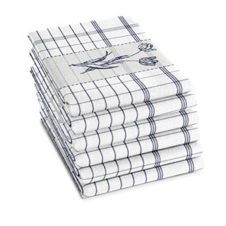 Ddddd theedoek lisse 60x65 blauw