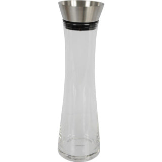 Cuisine elegance karaf met zeef glas 1 liter | 2 stuks