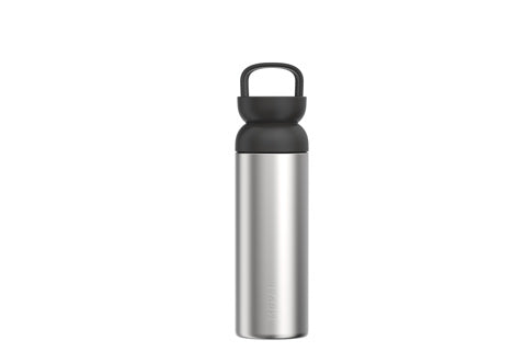 Mepal isoleer theebeker ellipse - 500 ml - houdt dranken 6 uur warm en 8 uur koud - isoleerfles - vaatwasmachinebestendig - nordic black