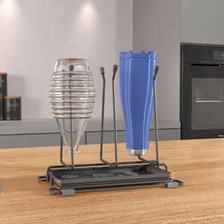 Metaltex afdruiprek flessen