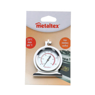 Metaltex oventhermometer 6 cm RVS