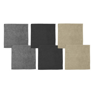 Ddddd microvezeldoek billie 30x30cm combi set color pak a 6 stuks