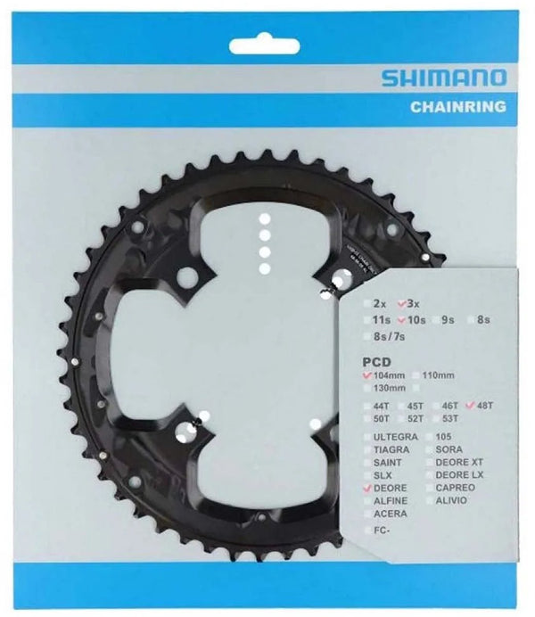 Shimano blad 48t deore 10v 4-arm y1we98010