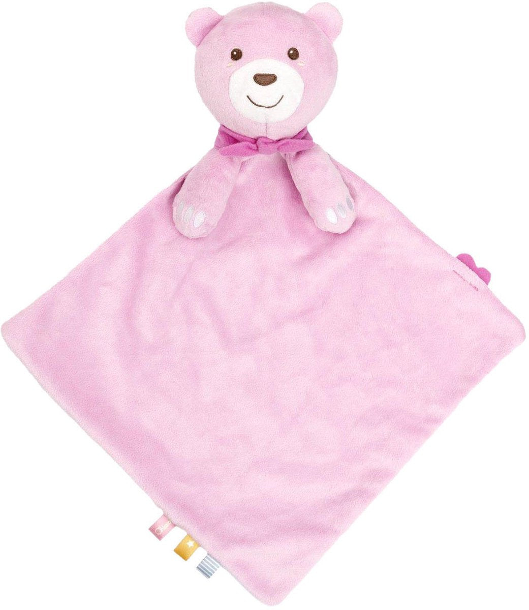 Lobbes maxi knuffel roze 47x40cm