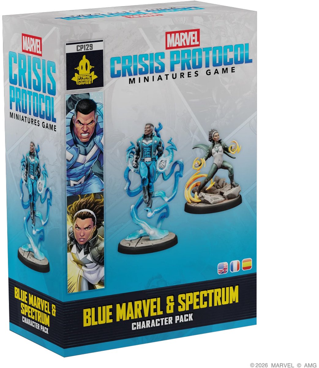 Atomic mass games marvel crisis protocol blue marvel spectrum - miniaturenspel -