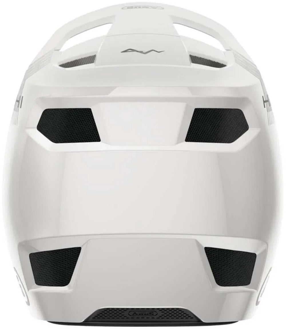 Abus fietshelm hidrop shiny white l - 59-60 cm - wit - geschikt voor gebruik op mountainbikes - 1050 g