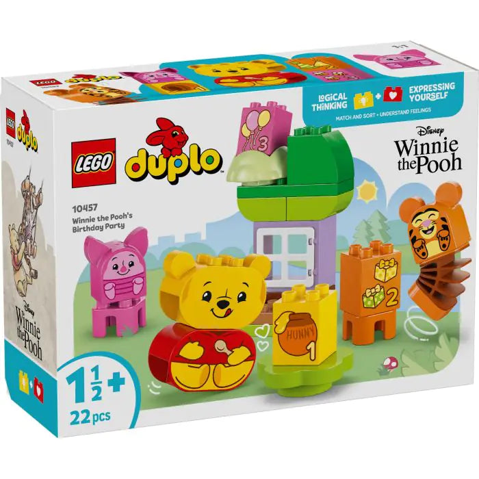 Lego duplo disney - het verjaardagsfeest van winnie de poeh constructiespeelgoed (10457)