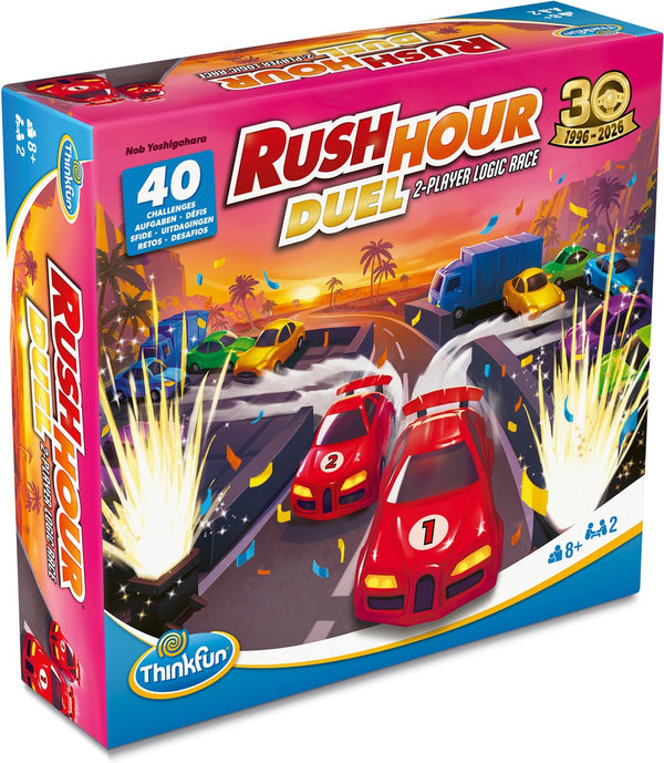 Ravensburger thinkfun rush hour duel.