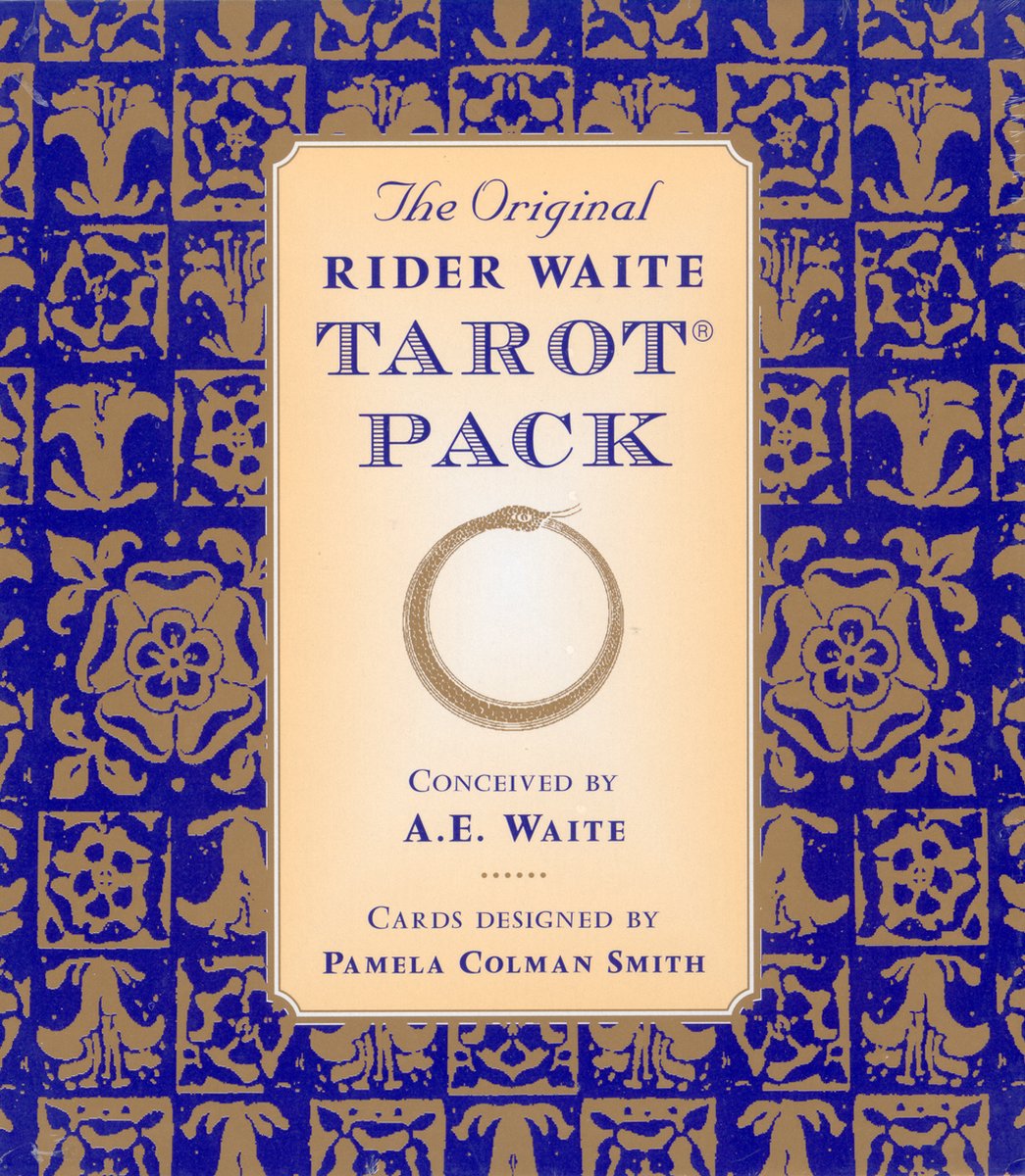 Merkloos sans marque original rider waite tarot pack