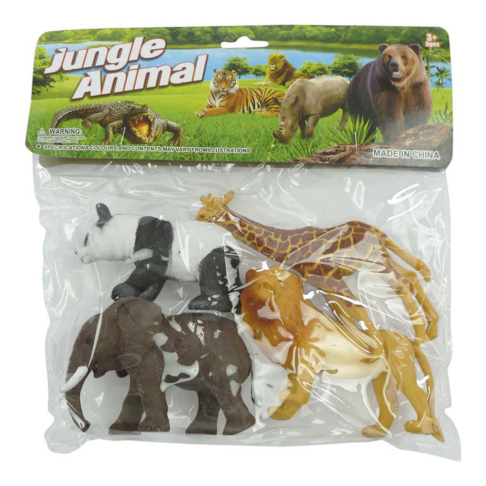 Aro wilde dieren 4 in zak ca 14cm