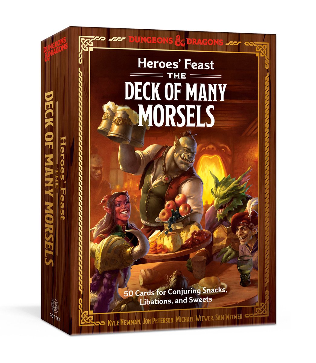 Dungeons dragons- heroes' feast: the deck of many morsels