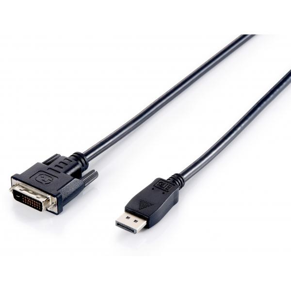Equip 119336 DisplayPort naar DVI-D Dual-Link videokabel, mm, 2 m, zwart