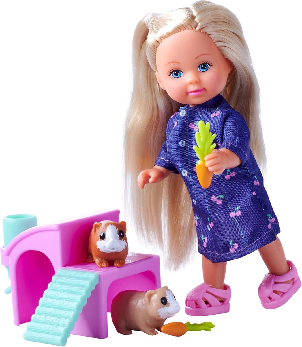 Evi Love Mini Pop met cavia's