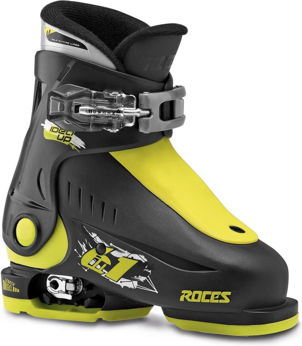 Roces - idea up - skischoenen - kinderen - 16.0-18.5 (25-29) - zwart - groen