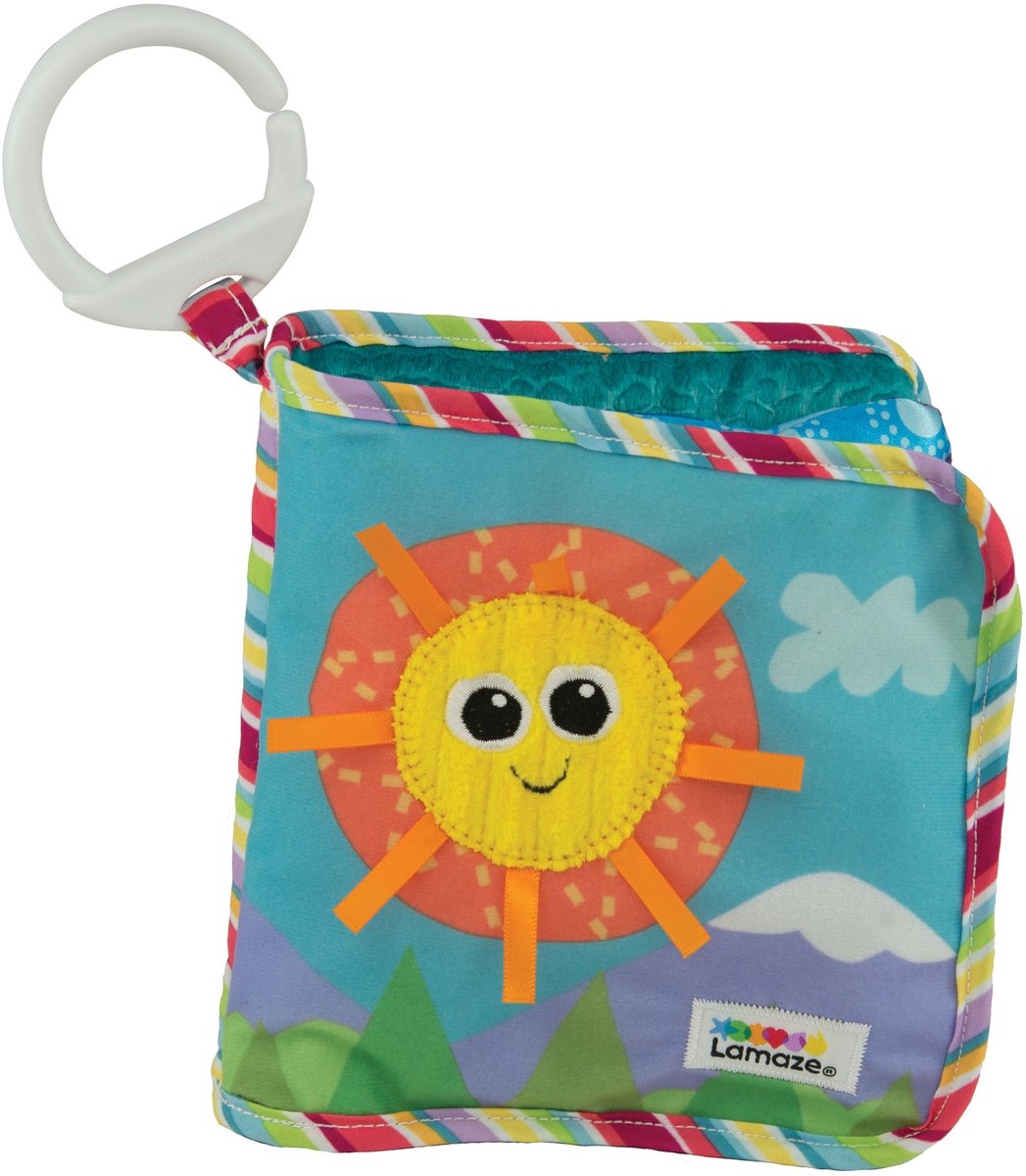 Lamaze dieren ontdekkingsboekje - babyboekje - educatief babyspeelgoed