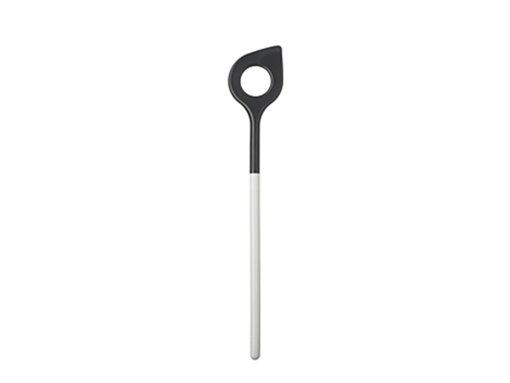 Rosti optima roerlepel m gat-wit 30cm