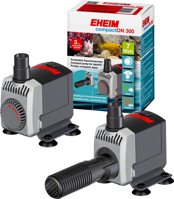 Eheim compacton 300 - pomp - 6.8x9.7x12 cm - zwart - 300 l u